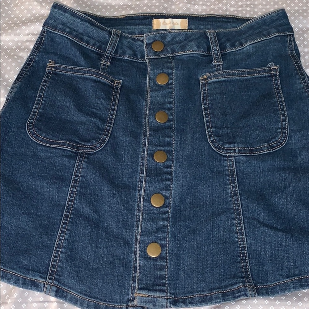 Altard State denim skirt